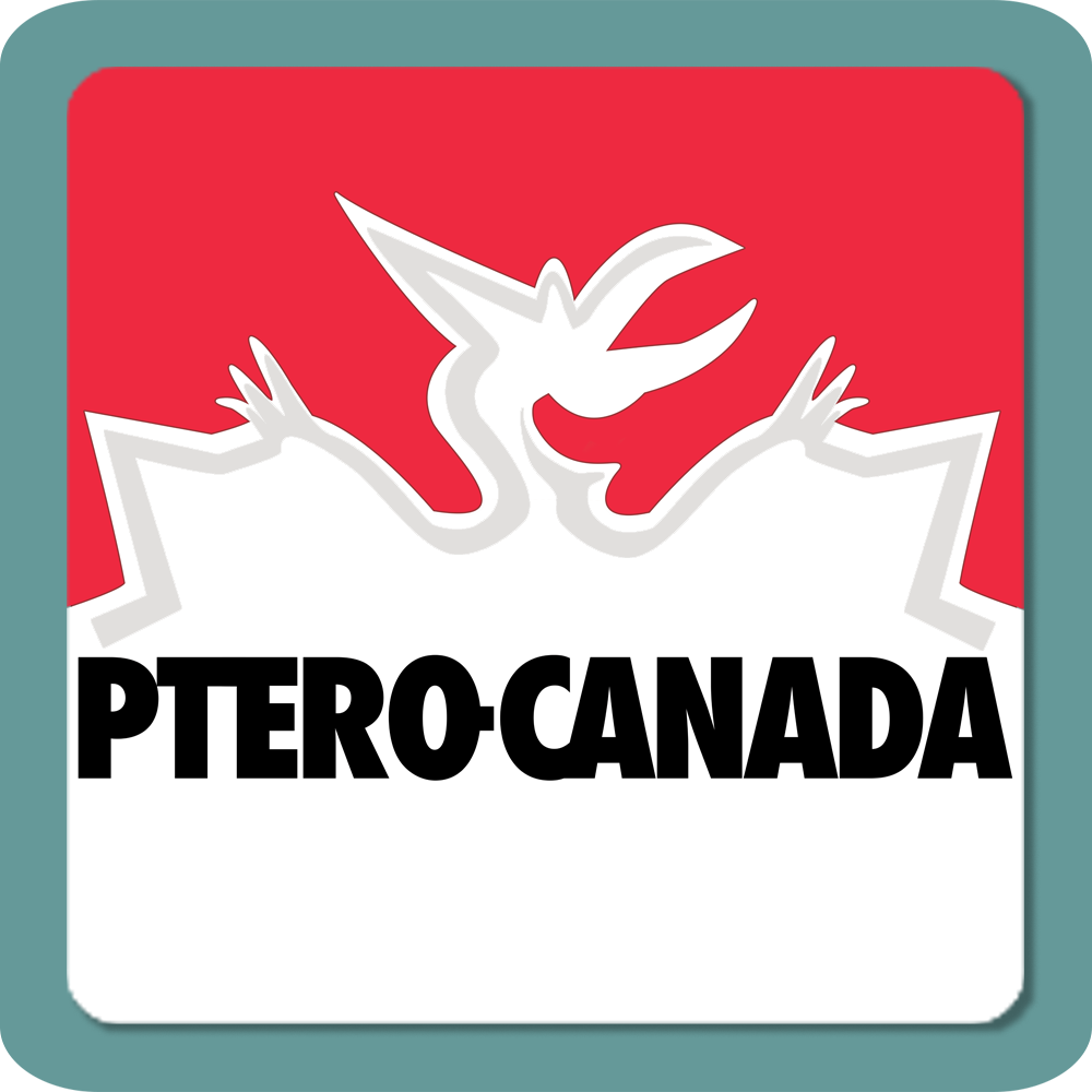 Ptero Canada Sticker