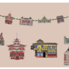 Victoria Souvenir Paper Garland—Series 1